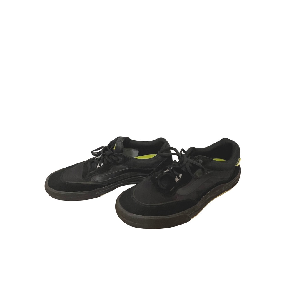 Vans Skate Wayvee Black Sulfur Yellow Skateboarding Shoes VN0A5JIAY28 Mens 13